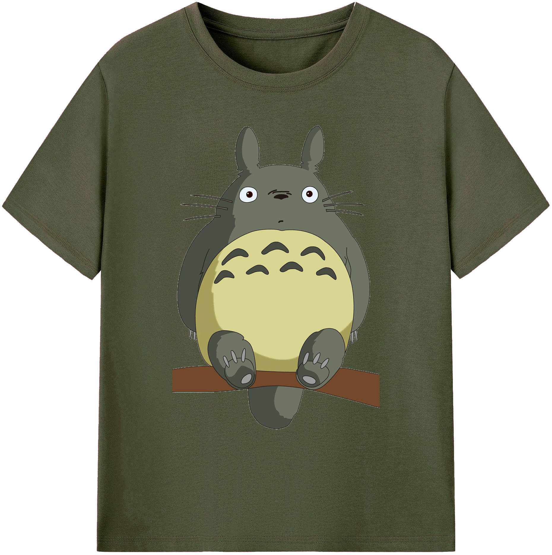 （画像用） となりのトトロ 草壁メイ 草壁サツキ My Neighbor Totoro Satsuki Kusakabe Mei Kusakabe 綿100％ メンズ半袖Tシャツ｜肌触りやわらか＆通気性